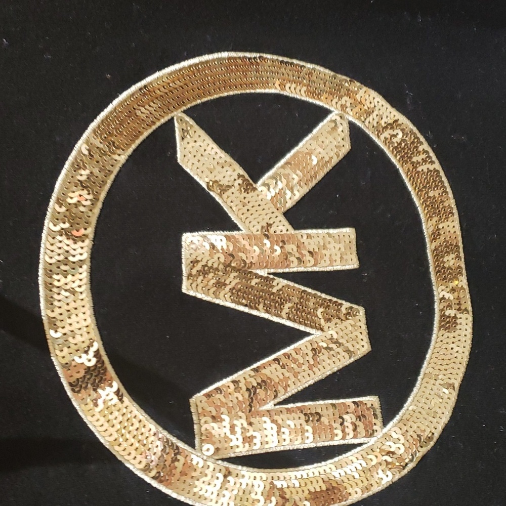 New Michael Kors 2X  and large Black hoodies with gold logo - Picture 3 of 9